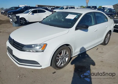 2015 Volkswagen Jetta 2.0L S from USA, damaged, VIN 3VW2K7AJ6FM350383